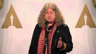 Mad Max Fury Road Jenny Beavan Best Costume Design Oscars Backstage Interview 2016 ScreenSlam