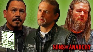 Sons Of Anarchy QA Panel Charlie Hunnam Emilio Rivera  Ryan Hurst  ComicCon Liverpool 2022