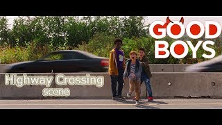 Highway Crossing Scene From Good Boys 2019