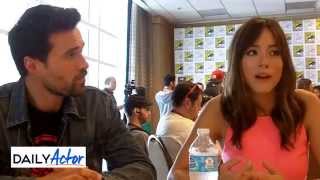 Brett Dalton and Chloe Bennett Talk Agents of SHIELD at ComicCon