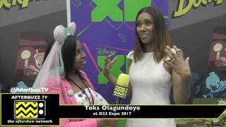 Toks Olagundoye Says Mrs  Beakley Is A Tough Chick at D23