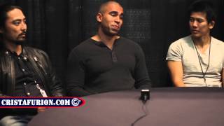 NYCC 2014 Street Fighter Assasins Fist Interview w Akira Koieyama Joey Ansah and Gaku Space