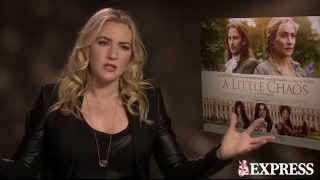 Kate Winslet talks about Matthias Schoenaerts and sex scenes in A Little Chaos