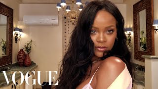 Rihannas Epic 10Minute Guide to Going Out Makeup  Beauty Secrets  Vogue