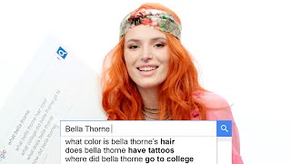 Bella Thorne Answers the Webs Most Searched Questions  WIRED