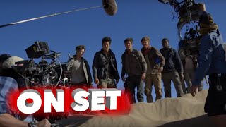Maze Runner The Scorch Trials Behind the Scenes Movie Broll  Dylan OBrien  ScreenSlam