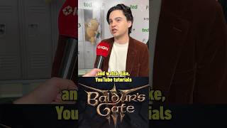 Ted star Max Burkholder logged 180 hours in Baldurs Gate 3 ted maxburkholder baldursgate3 dnd