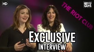 Jessica Brown Findlay  Holliday Grainger  The Riot Club Exclusive Interview