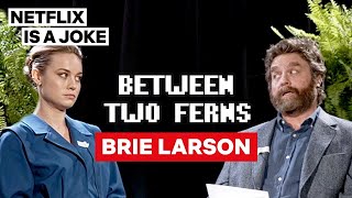 Brie Larson Between Two Ferns with Zach Galifianakis  Netflix Is A Joke