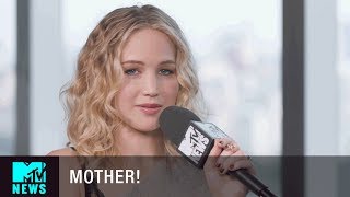 Jennifer Lawrence Discusses Darren Aronofskys Mother  MTV News