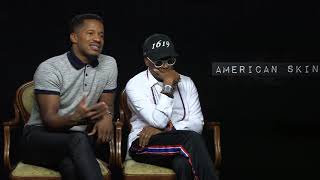 NATE PARKER and SPIKE LEE interview  AMERICAN SKIN Entrevista con Nate Parker y Spike Lee