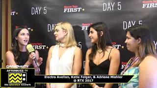 Electra Avellan Katie Folger  Adriene Mishler I Day 5 Season 2 Premiere I RTX 2017