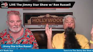 Greg Raposo Andrew Stevens  ThisIsJimmyStar RonRussellShow JimmyStarShowWithRonRussell fame