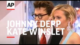 Johnny Depp and Kate Winslet turn up for premiere