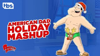 American Dad Holiday Clips Mashup  TBS