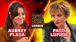 Aubrey Plaza vs Patti LuPone  Hot Ones Versus