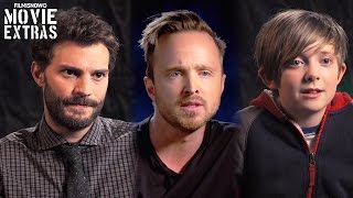 The 9th Life of Louis  Onset with Jamie Dornan Aaron Paul  Aiden Longworth Interview