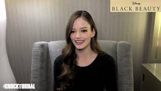 Director Ashley Avis stars Mackenzie Foy Iain Glenn  Calam Lynch Talk Disney Black Beauty