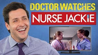 Real Doctor Reacts to NURSE JACKIE  Medical Drama Review  Doctor Mike