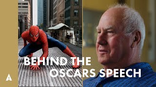 John Frazier  Best VFX for SpiderMan 2  Behind the Oscars Speech