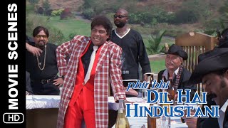 Pappu Junior  Comedy Scene  Phir Bhi Dil Hai Hindustani Shah Rukh Khan Juhi Chawla Johnny Lever