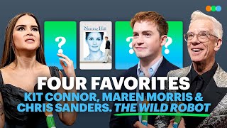 Four Favorites with Kit Connor Maren Morris and Chris Sanders The Wild Robot