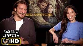 Luke Grimes and Kelsey Asbille Interview for Yellowstone Season 2