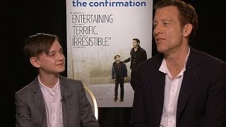 The Confirmation Official Trailer  Cast QA Clive Owen and Jaeden Lieberher