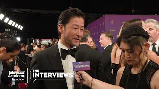 Tadanobu Asano Shogun at the 76th Emmy Awards  TelevisionAcademycomInterviews