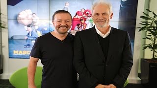 Ricky Gervais and Christopher Guest discuss Mascots