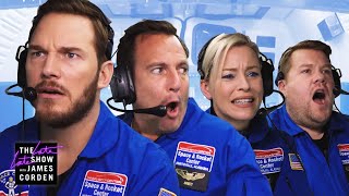 Astronaut Training w Chris Pratt Elizabeth Banks  Will Arnett