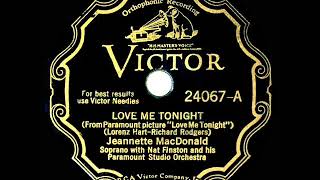1932 Jeannette MacDonald  Love Me Tonight
