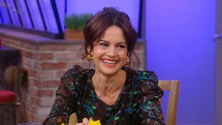 Carla Gugino On Lying About Her Age To Book Troop Beverly Hills Role Over 30 Years Ago