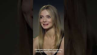 Freya Allan reacts to Ciri interrupting THAT kiss in Season 2 Awkward TheWitcher