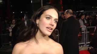 Jessica Brown Findlay Interview  A New York Winters Tale Premiere