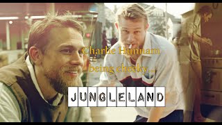 Charlie Hunnam being cheeky  Jungleland 2020