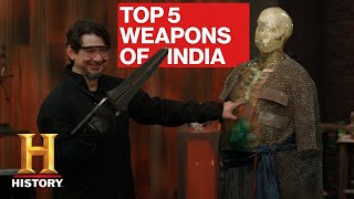 Forged in Fire TOP 5 DEADLIEST WEAPONS FROM INDIA  History