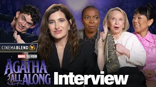 Agatha All Along Interviews With Kathryn Hahn Joe Locke Debra Jo Rupp Sasheer Zamata  Ali Ahn