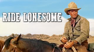 Ride Lonesome  COWBOY WESTERN MOVIE  Drama  Full Length Western Movie  Wild West