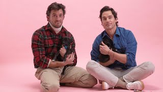 Matt Bomer and Jonathan Bailey The Puppy Interview