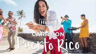 Hilton Hotels invites Rosario Dawson to Rediscover Puerto Rico