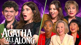 Agatha All Along Cast Take On A Chaotic Mystery Interview