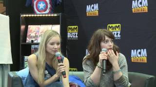 The Musketeers Alexandra Dowling  Tamla Kari Interviewed  MCM Manchester