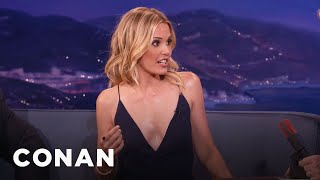 Leslie Bibb On Burning Man  CONAN on TBS