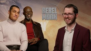 REBEL MOON  Staz Nair  Djimon Hounsou Interview