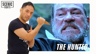 Knife Expert Breaks Down The Hunted Sayoc Kali Knife Scene with Tommy Lee Jones  Scenic Fights