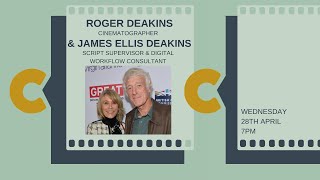 Sir Roger Deakins and James Ellis Deakins QA  Cambridge Creatives