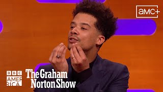 Jacob Andersons Interview With The Vampire Teeth Hack  The Graham Norton Show  BBC America