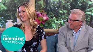 Julia Stiles and Phil Davis Tease Drama and Deceit in Glamorous New Series Riviera  This Morning
