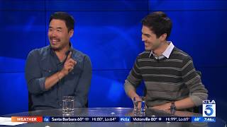 Randall Park  James Sweeney Team Up in Outfests Premiere of their Witty New Movie Straight Up
